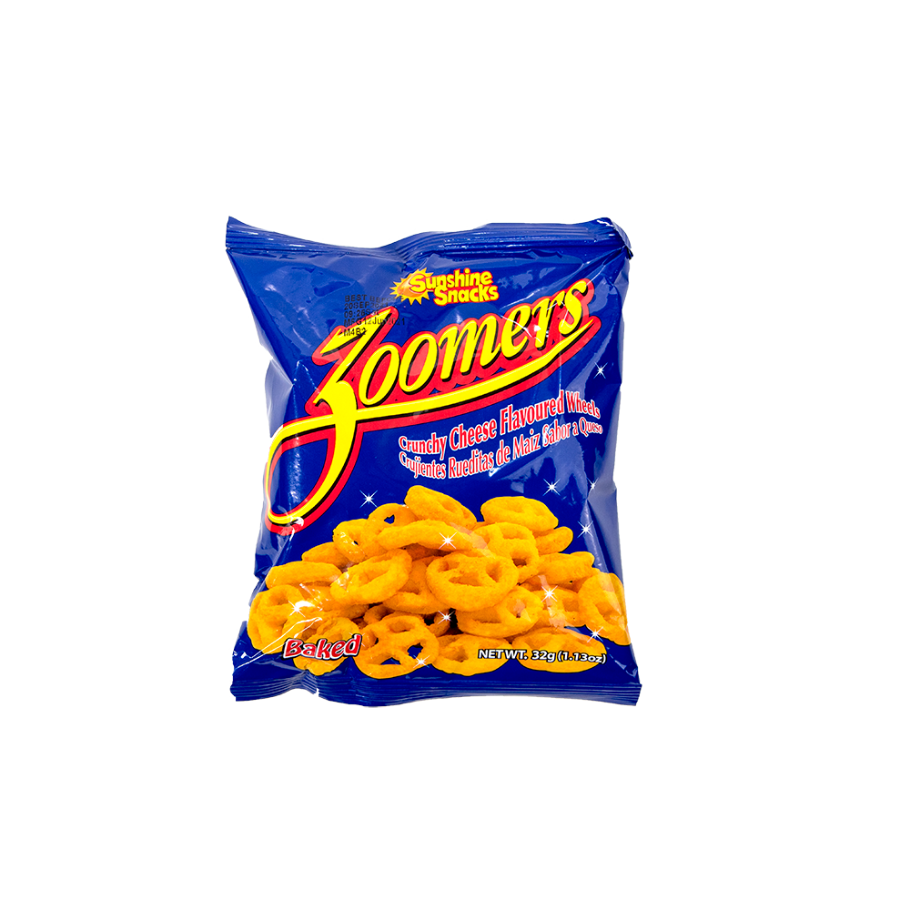 Sunshine Zoomers Crunchy Cheese 32g